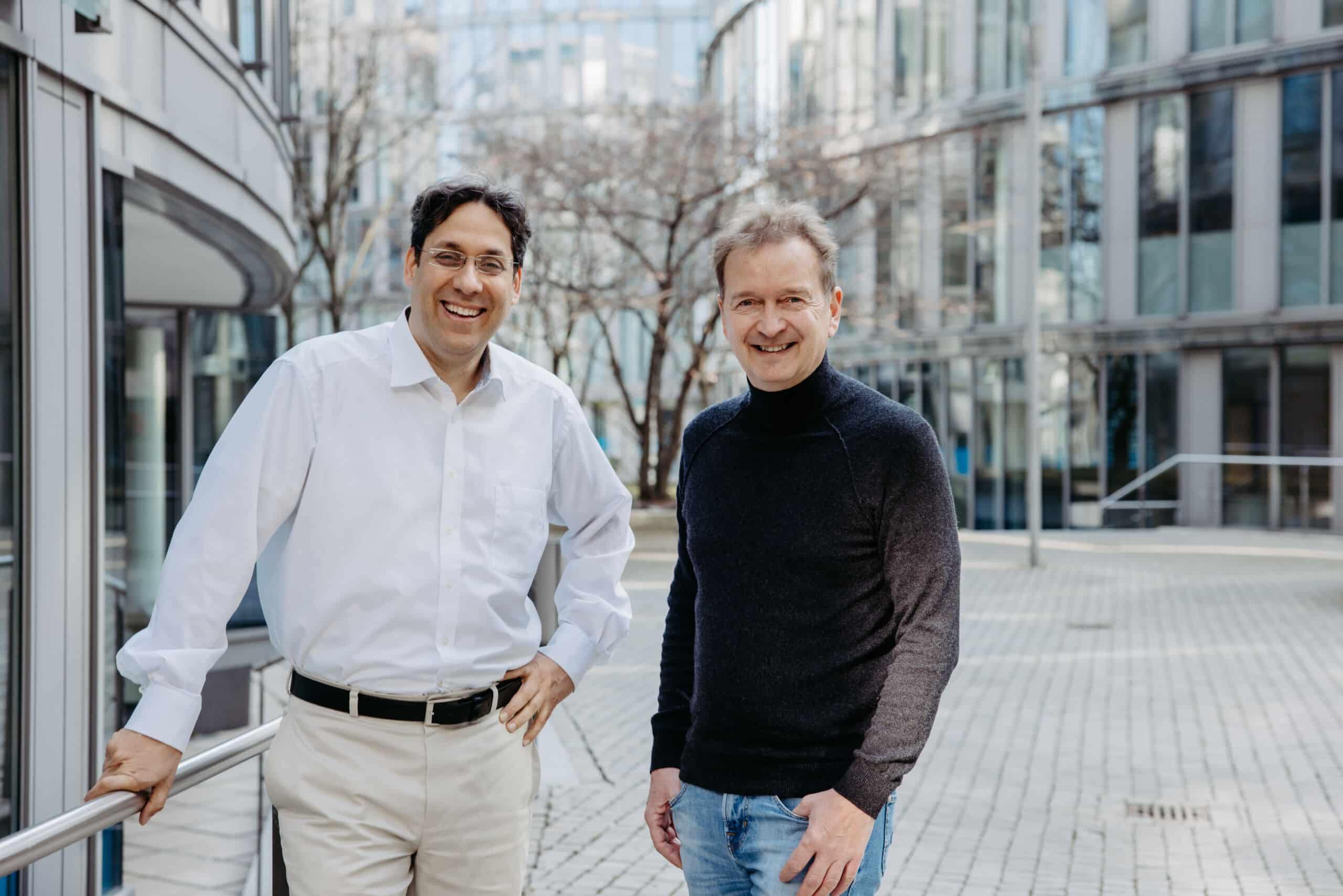 Sushel Bijganath und Oliver Trabert von octonomy